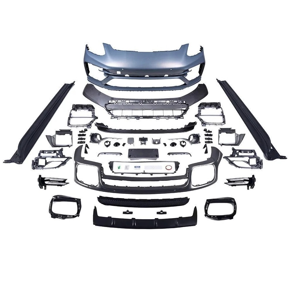 New 2017-2023 for Upgraded Turbo S Front and Rear Bumpers with Side  Assembly Bolt-On High Quality